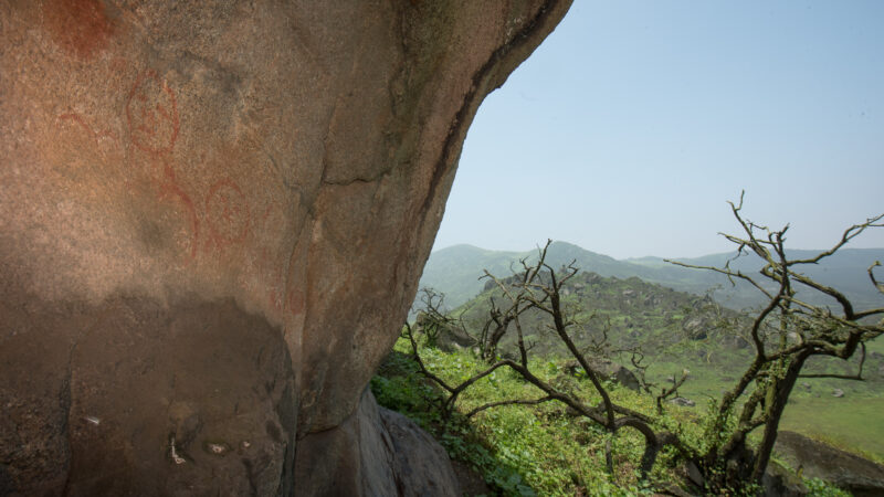Anthropomorphic Cave Paintings at Lomas de Lachay.