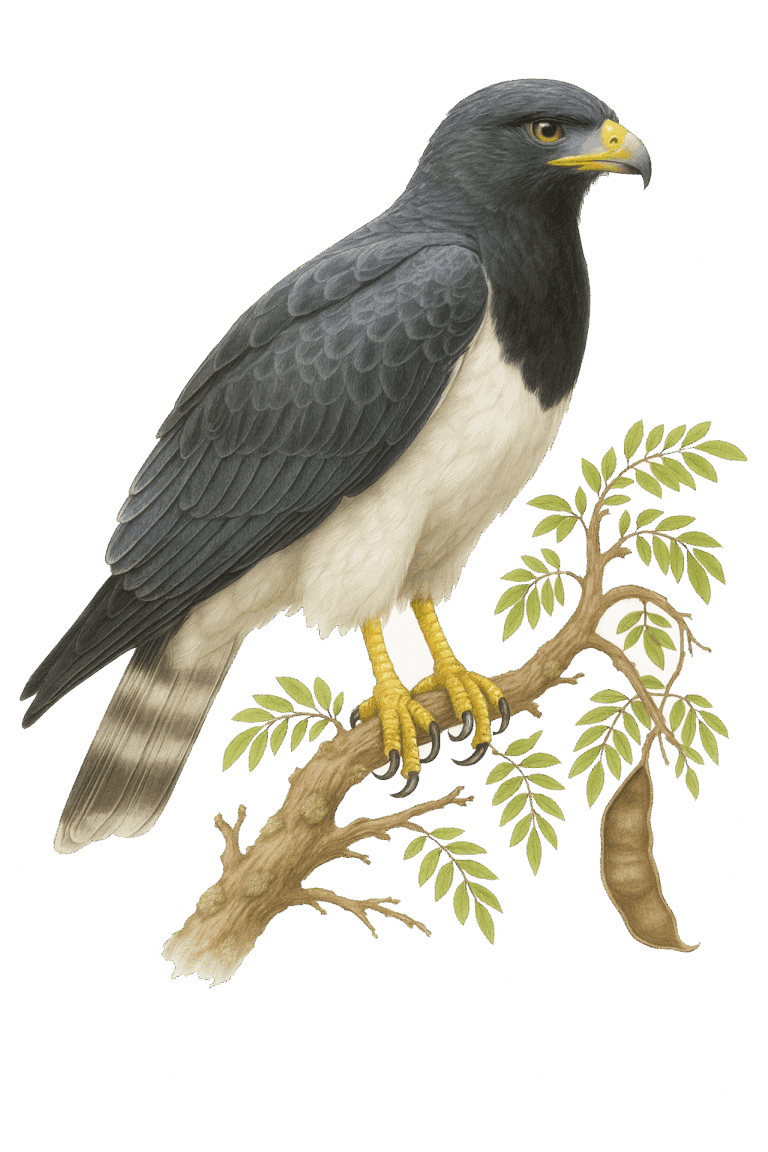 Black-Chested Buzzard-Eagle - Wild Andes Tours